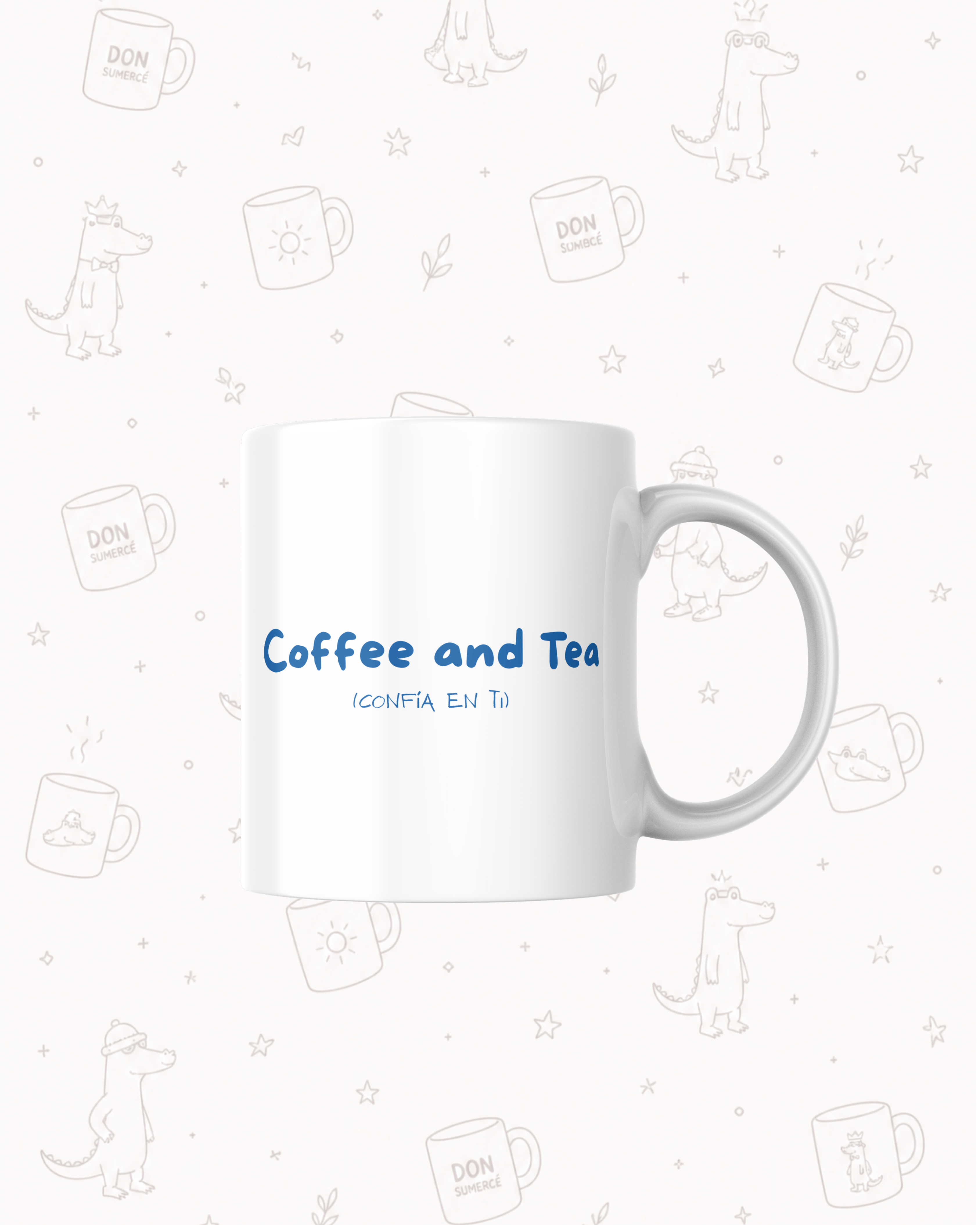 Taza “Coffee and Tea”
