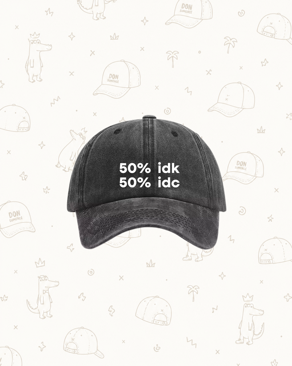 Dad Hat “50/50 Mood”