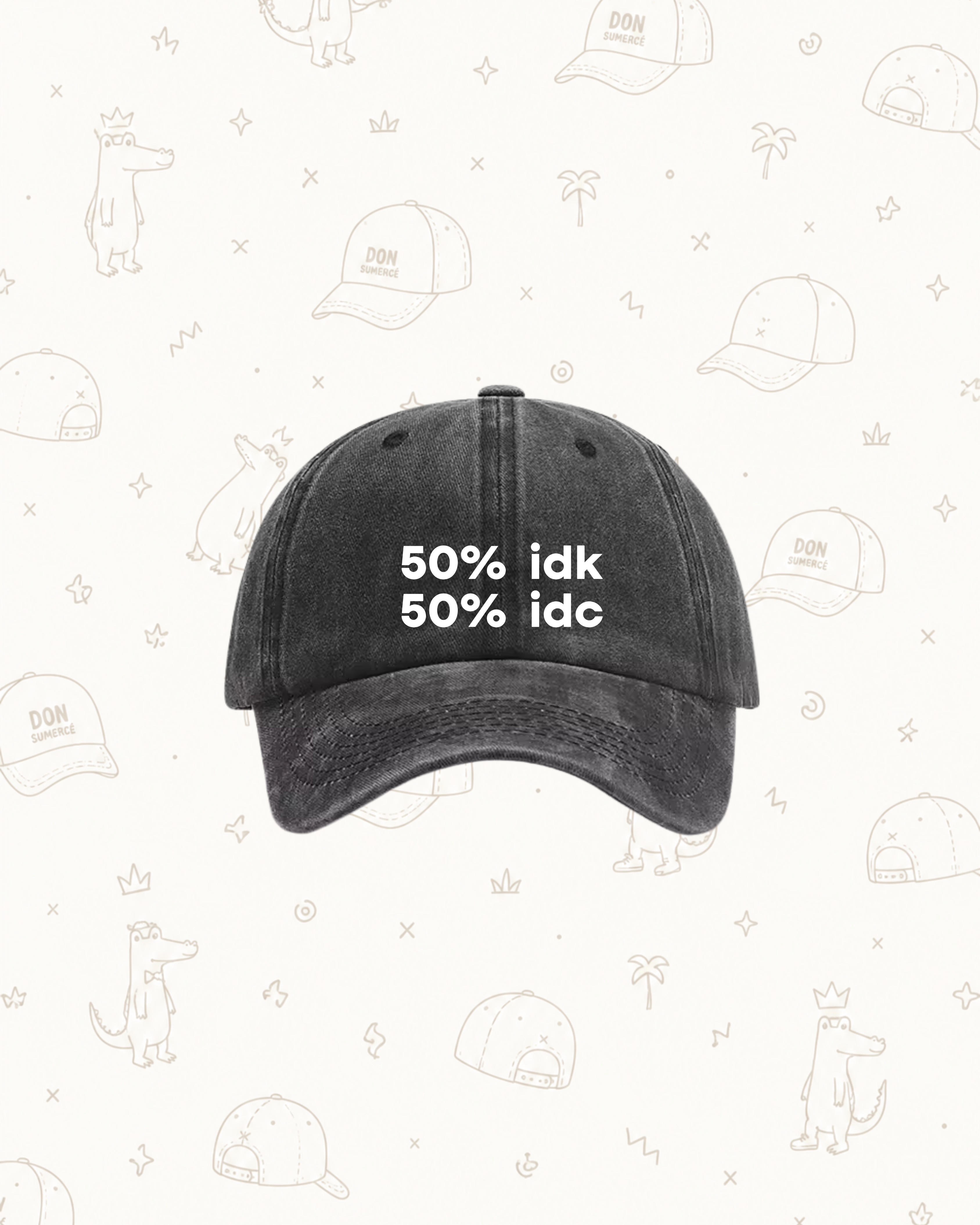 Dad Hat “50/50 Mood”