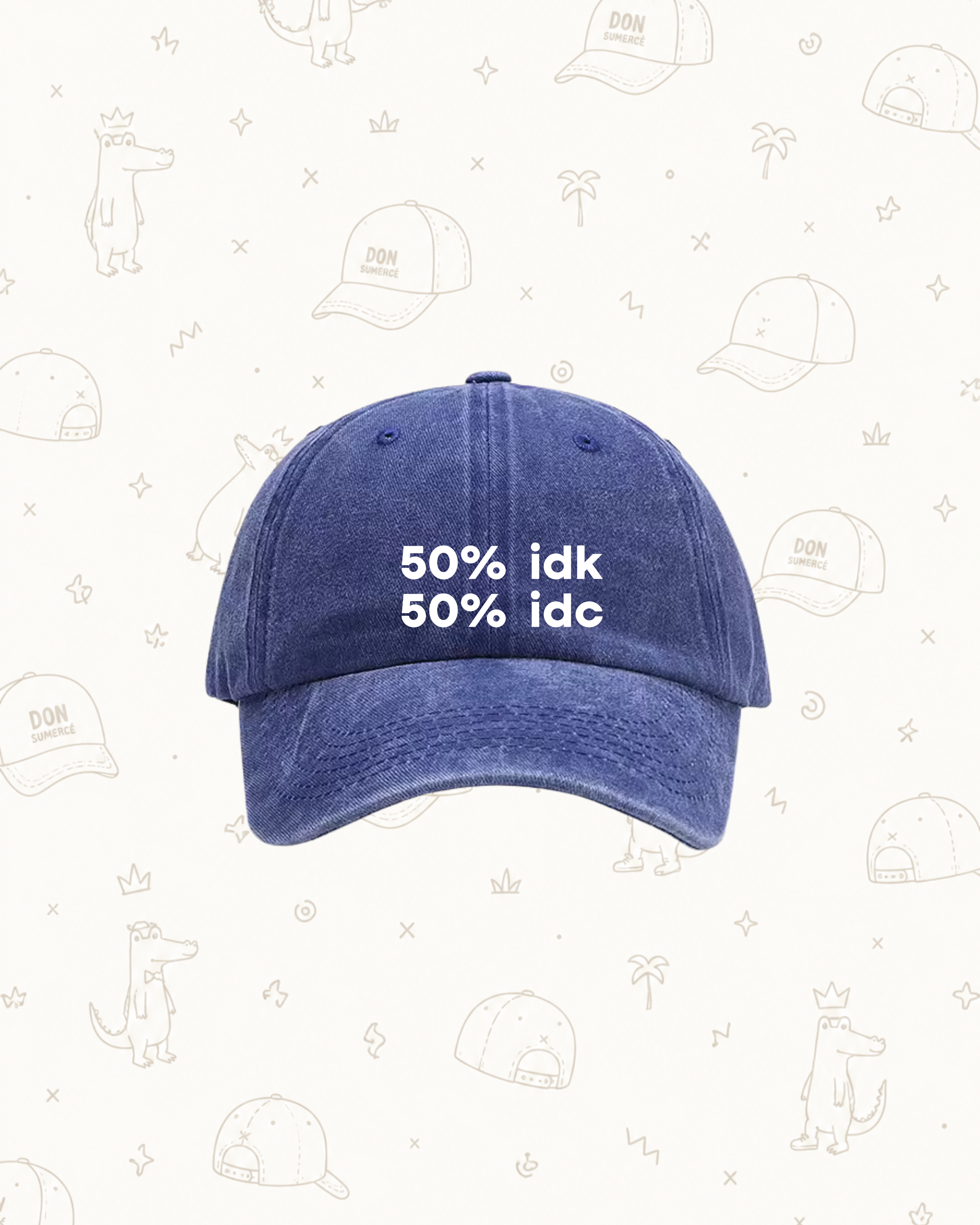 Dad Hat “50/50 Mood”