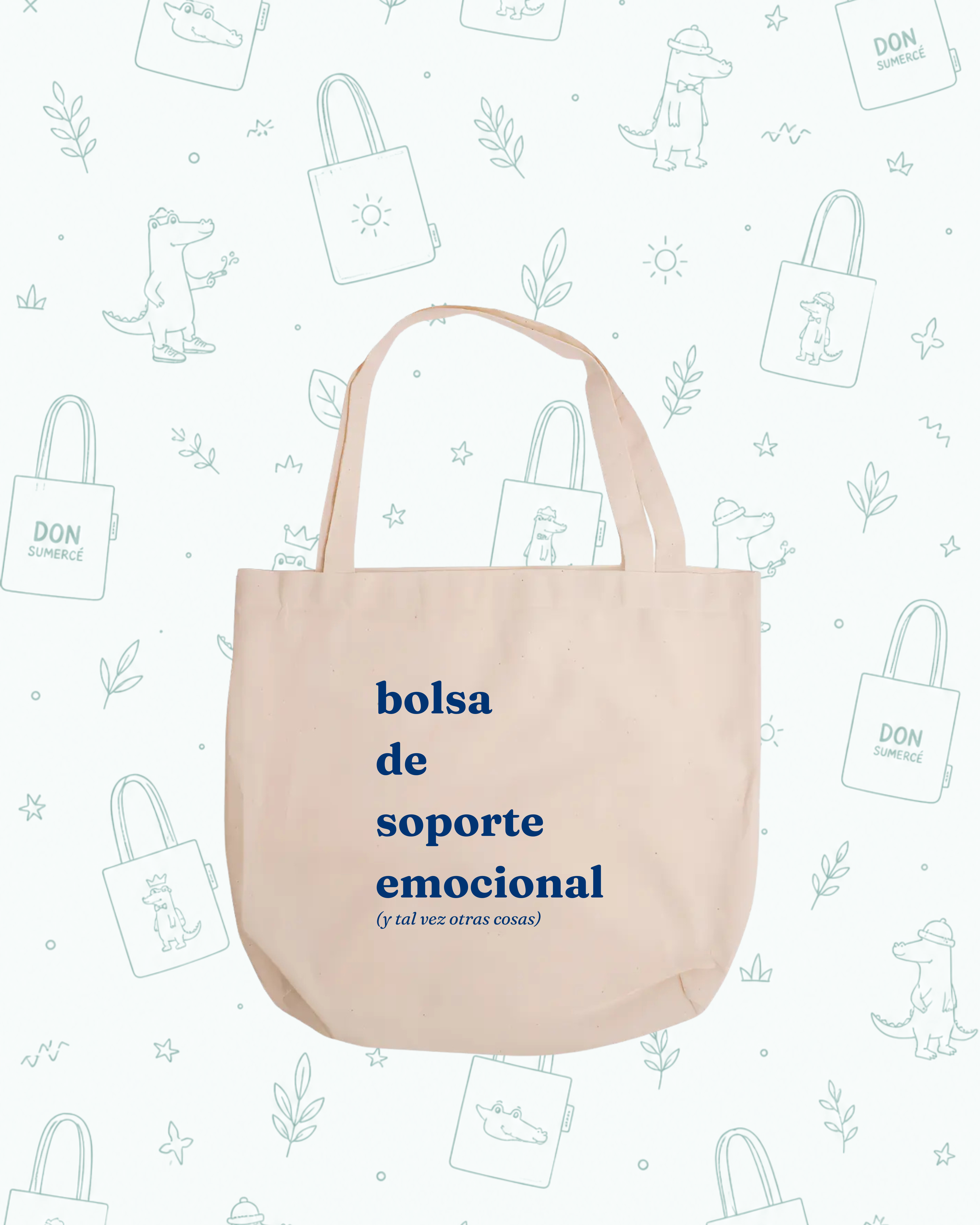 Bolso de soporte emocional (Tote Bag)