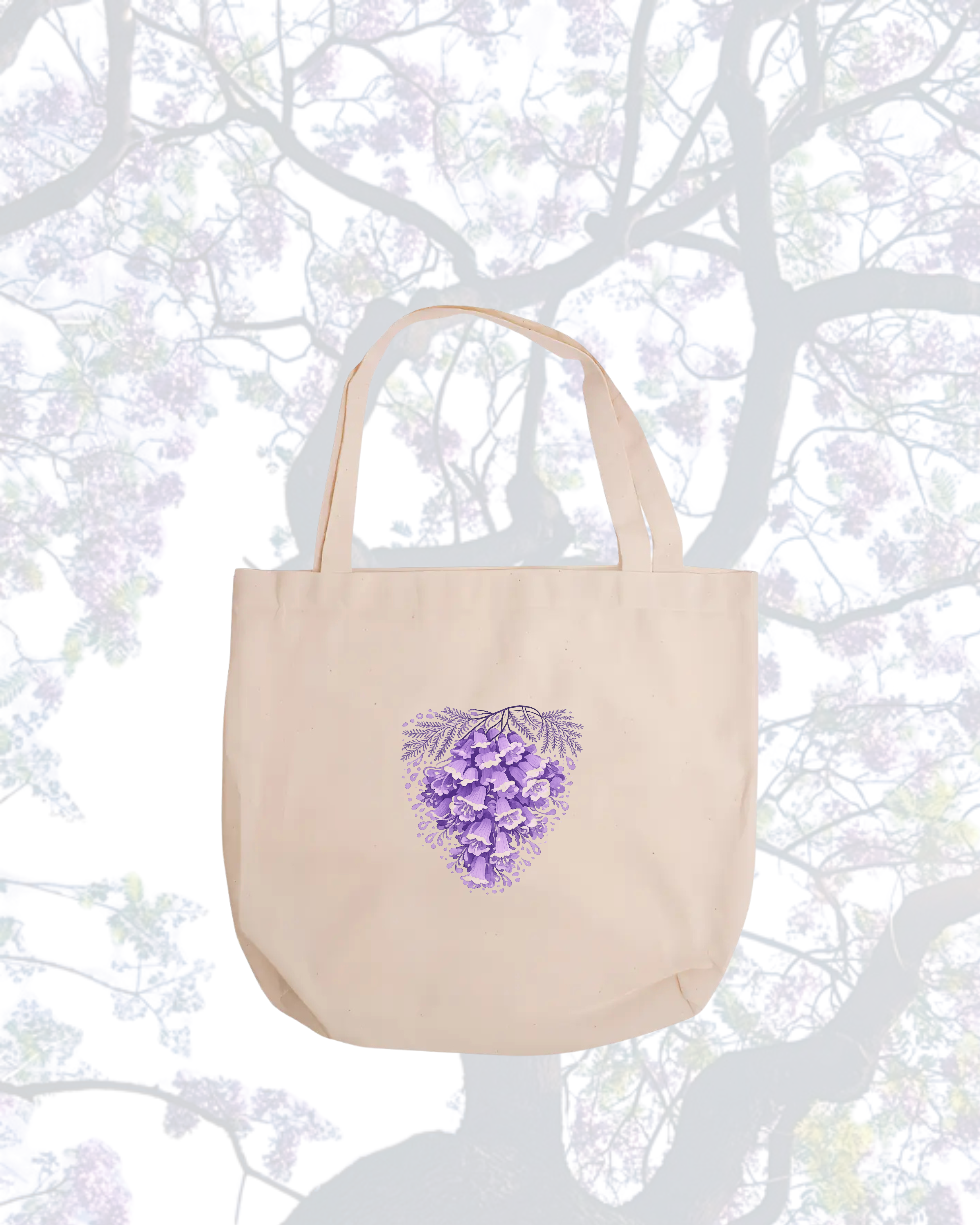Jacarandas [Violet] (Tote Bag)