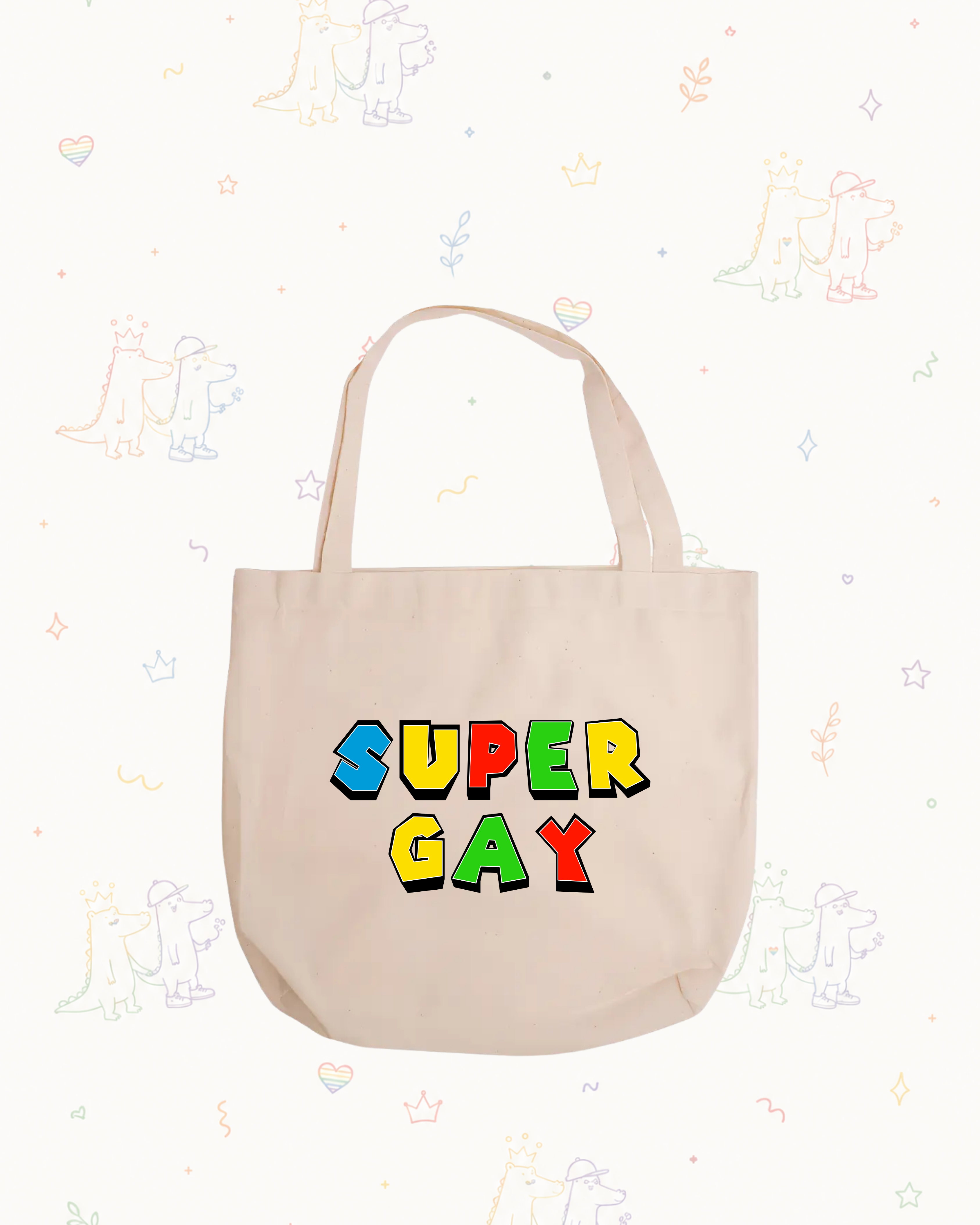 SUPER GAY (Tote Bag)