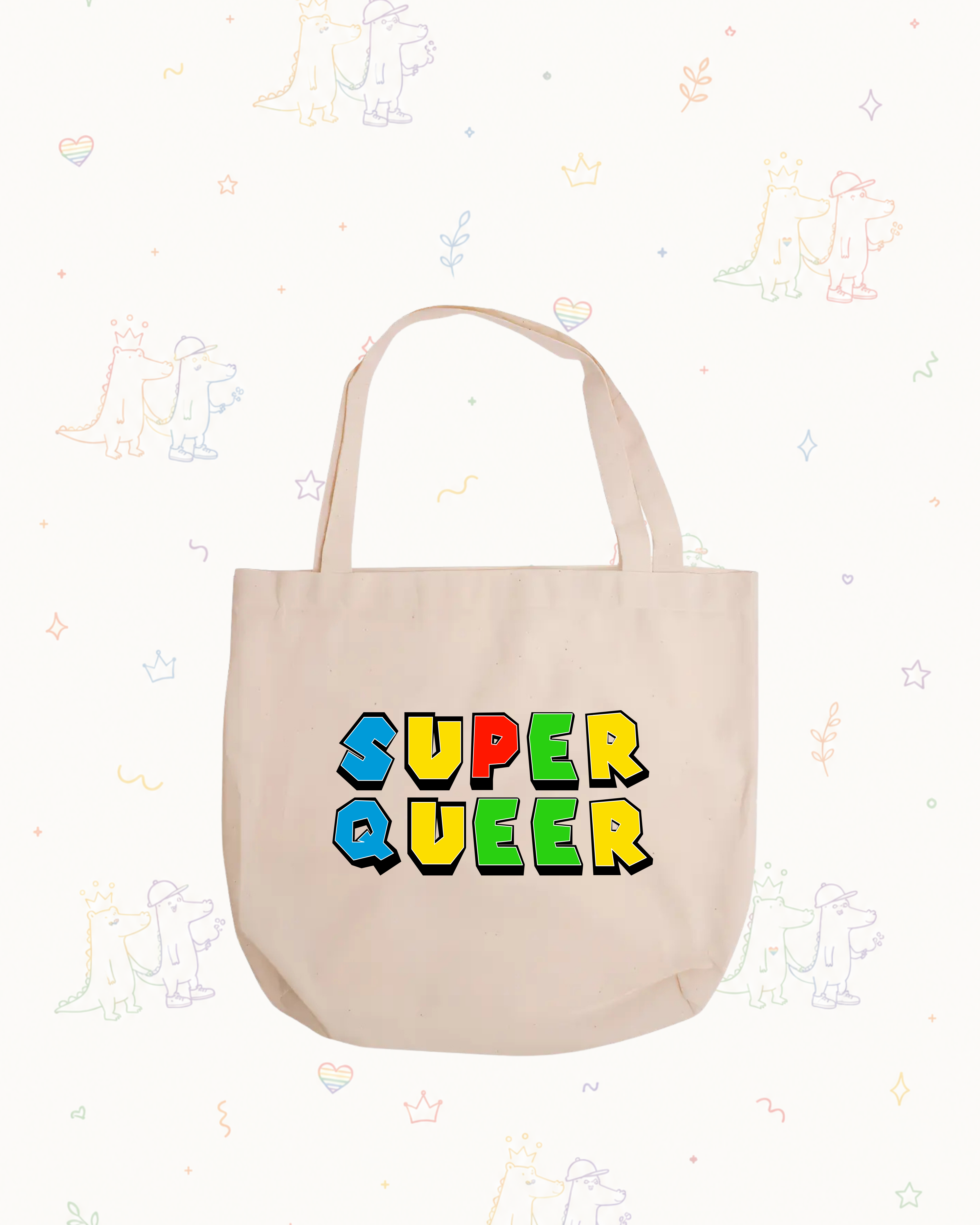 SUPER QUEER (Tote Bag)