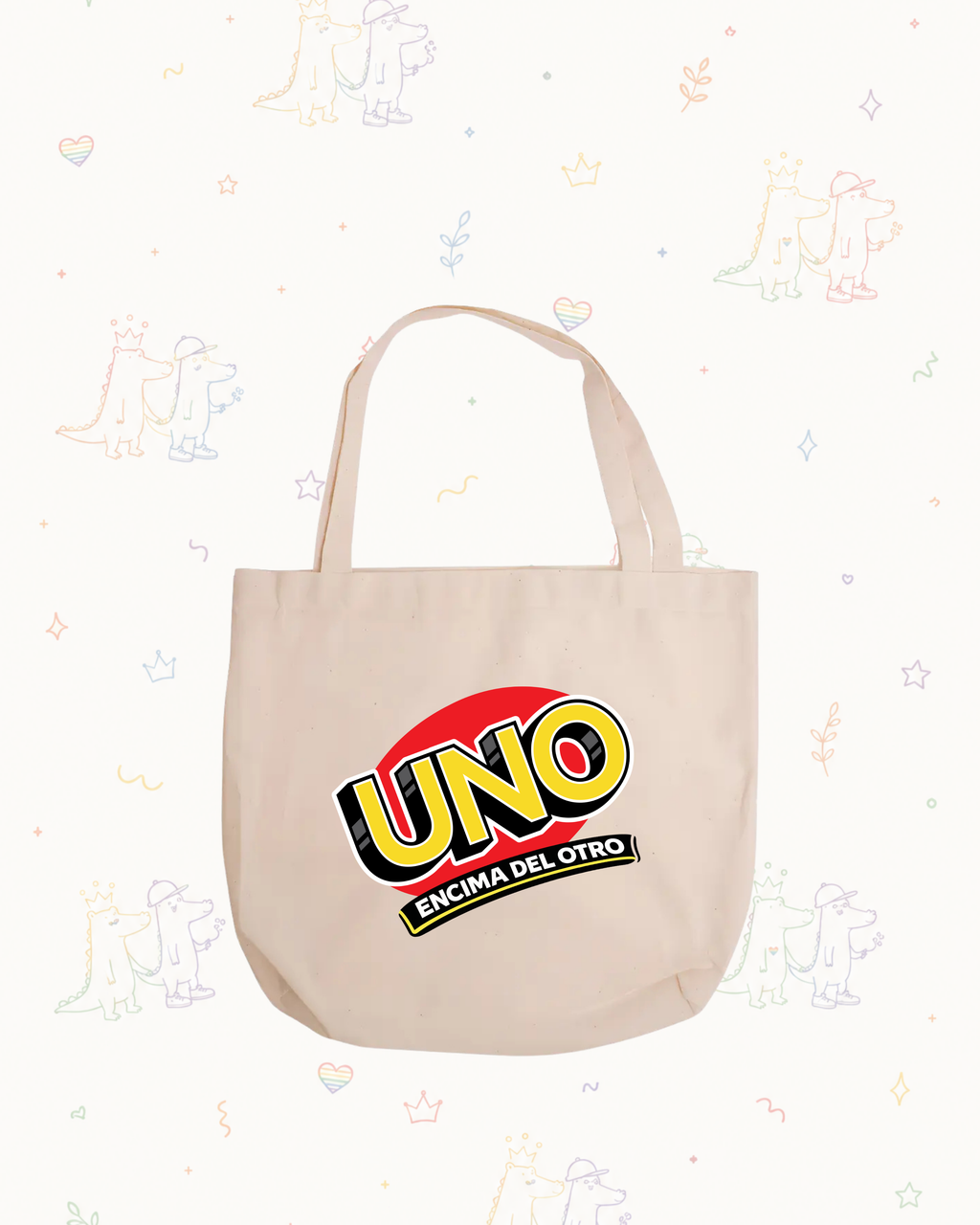 UNO (encima del otro) (Tote Bag)