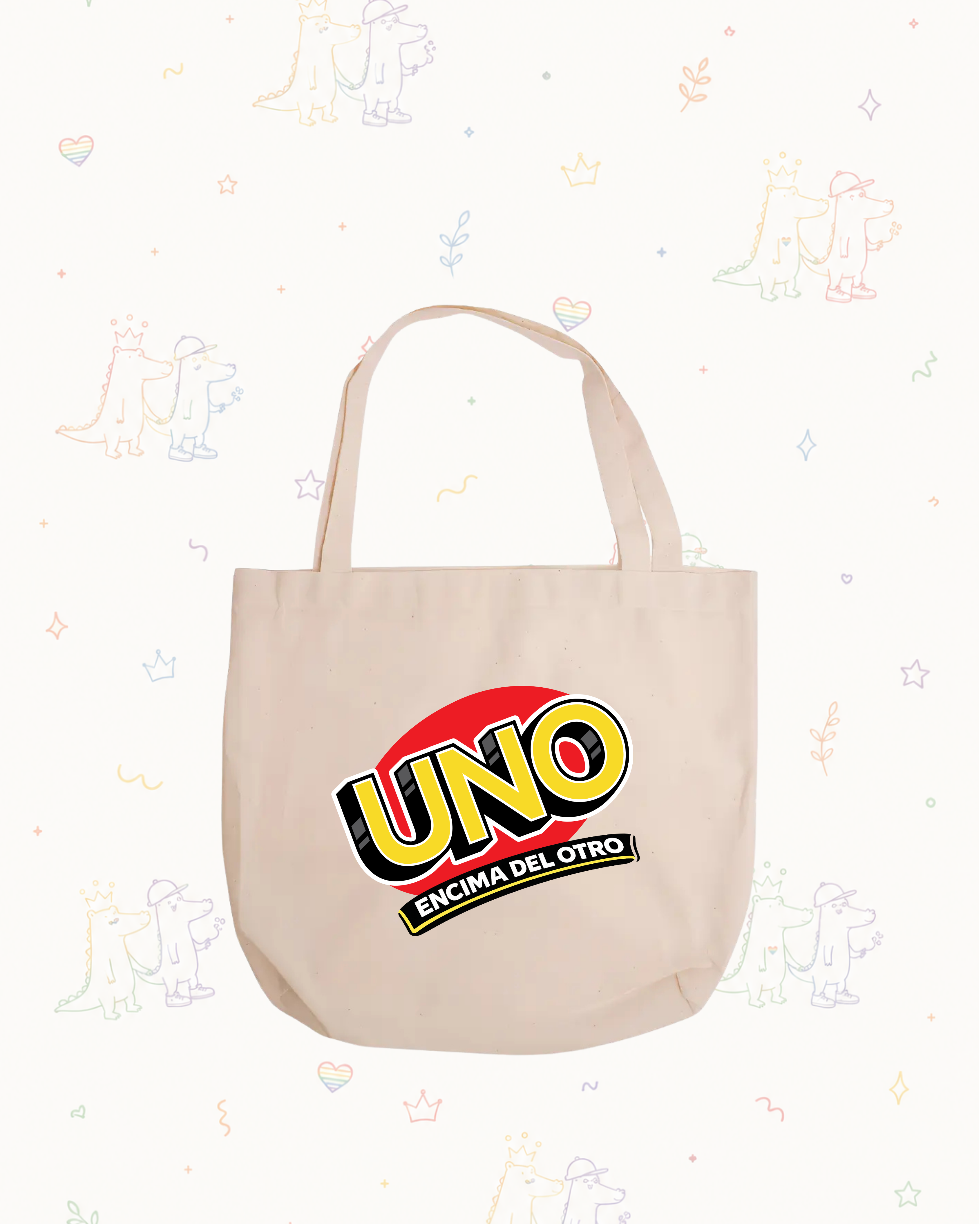 UNO (encima del otro) (Tote Bag)