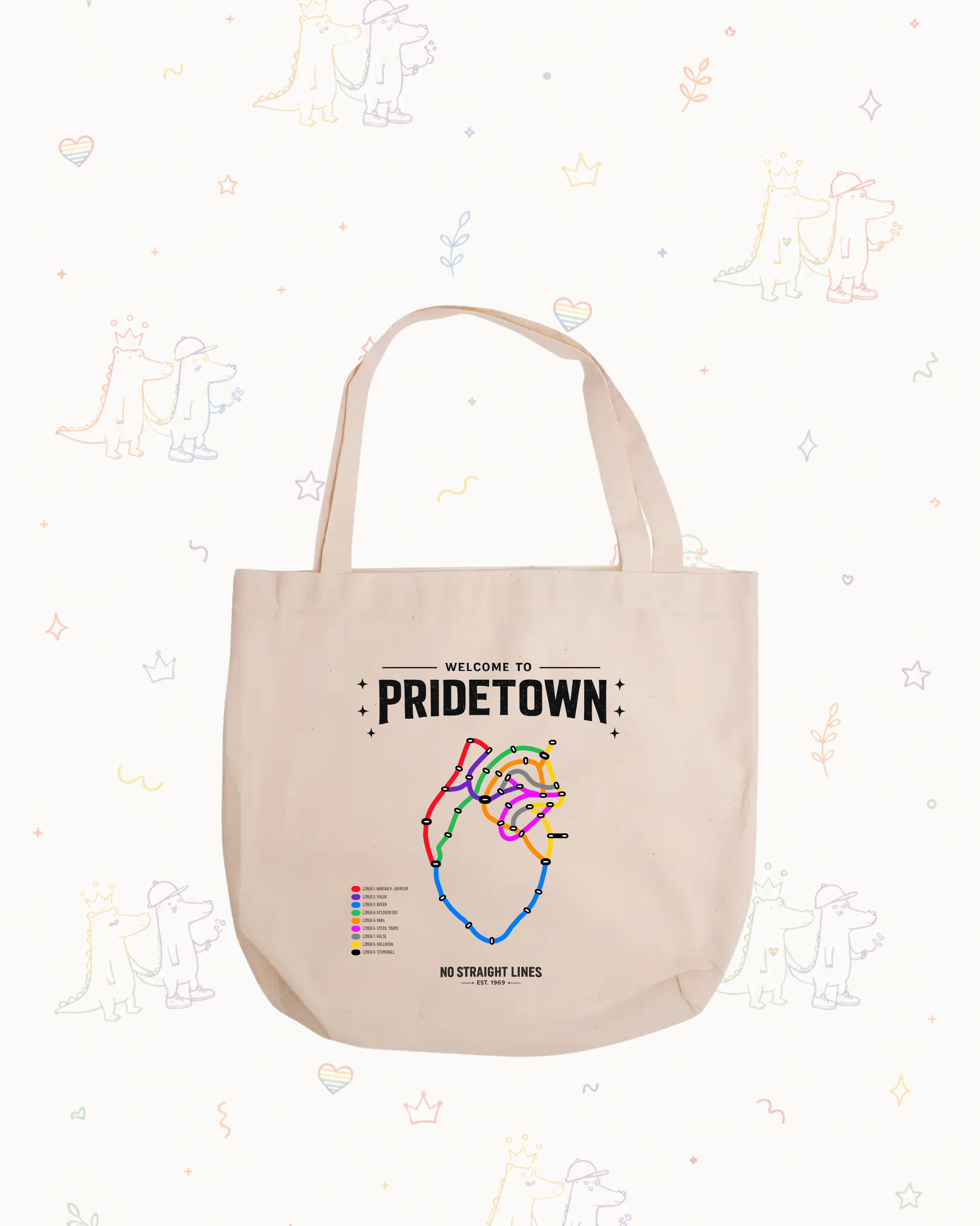 PRIDETOWN (Tote Bag)