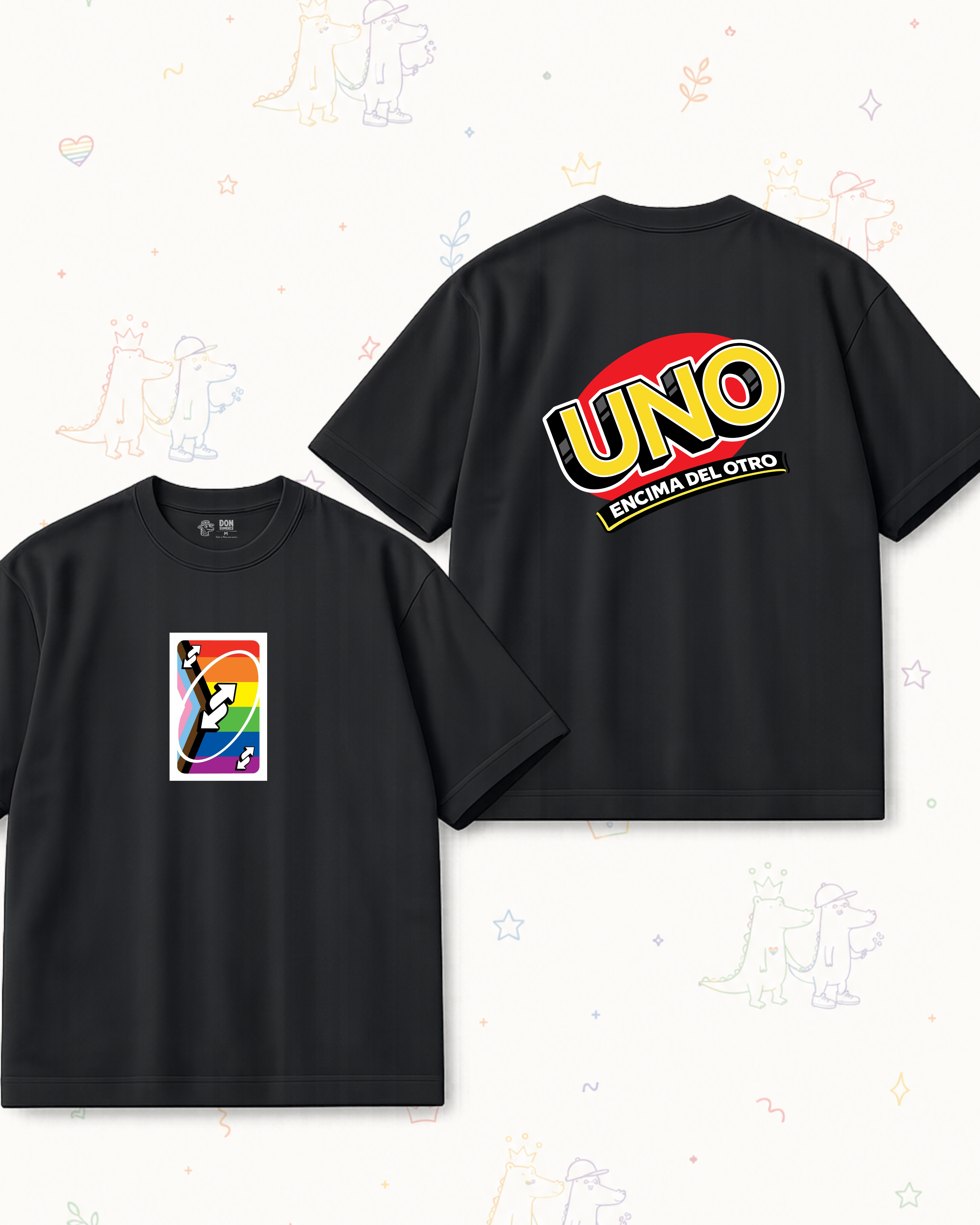 UNO (encima del otro)